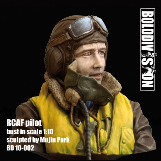 1/10 Royal Canadian Airforce Pilot Bust