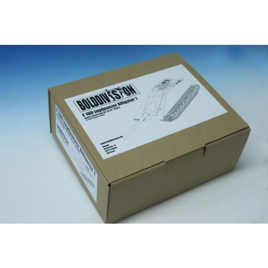 1/35 E100 Jagdpanzer Alligator 1 / 17cm Kanone Conversion set for Trumpeter #00384