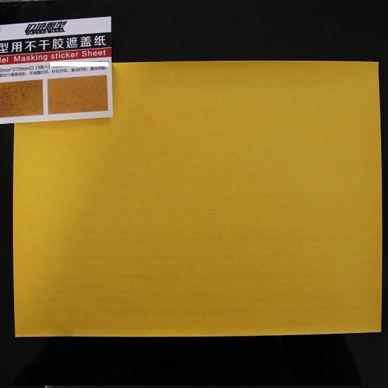 Model Masking Sticker Sheet (200mm x 270mm, 3pcs)