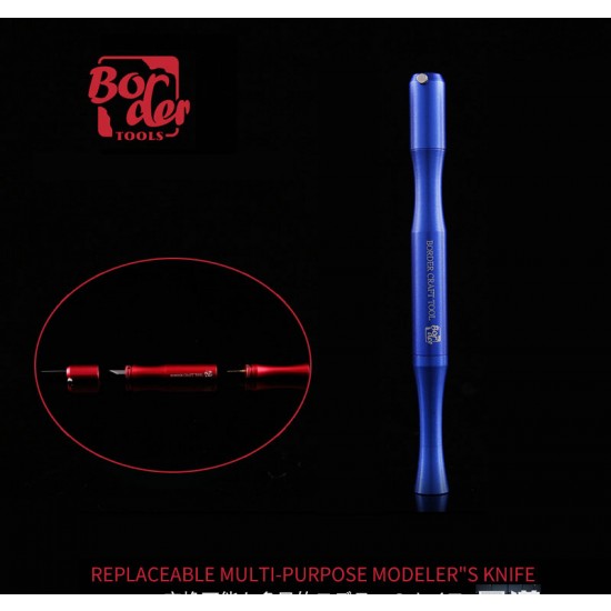 Multi-Purpose Model Knife, Scriber, Engraver (blue)