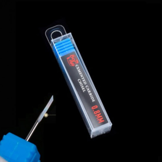 Cemented Carbide Engraver Chisel Shank #0.8mm for 0058 Metal Handle