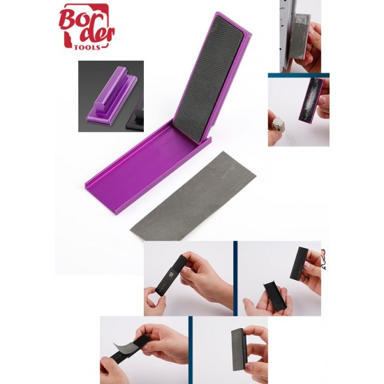 Sandpaper & File 2In1 Tool Purple The Finest