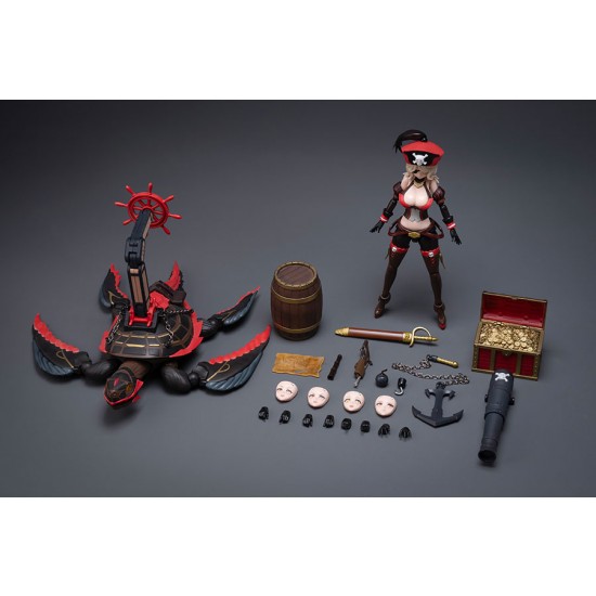 Pirate Captain Queen Anne (Assembled Action Figures) Height: 170mm