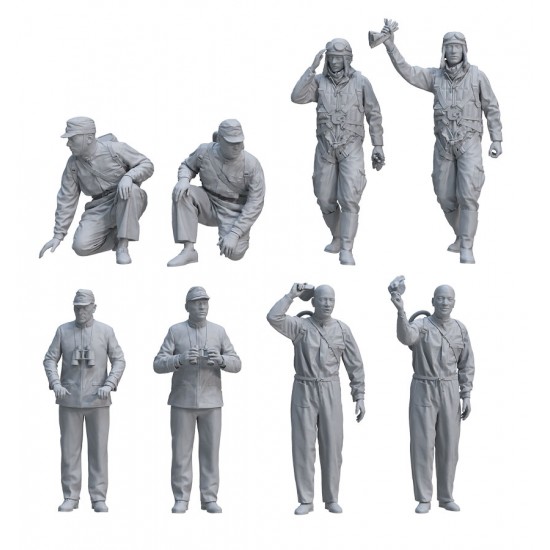 Border Model 1/35 Resin Figures Set for BS-002 & BSF-001 Akagi Bridge ...