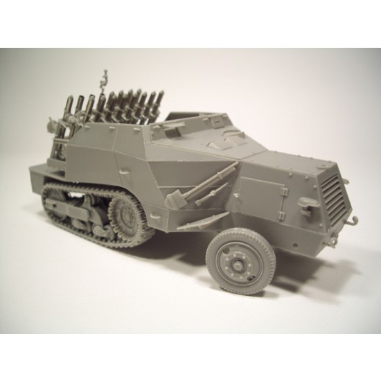 1/35 Leichter Reihenwerfer (16 Rohre) Auf Somua S307 (Full Resin kit)