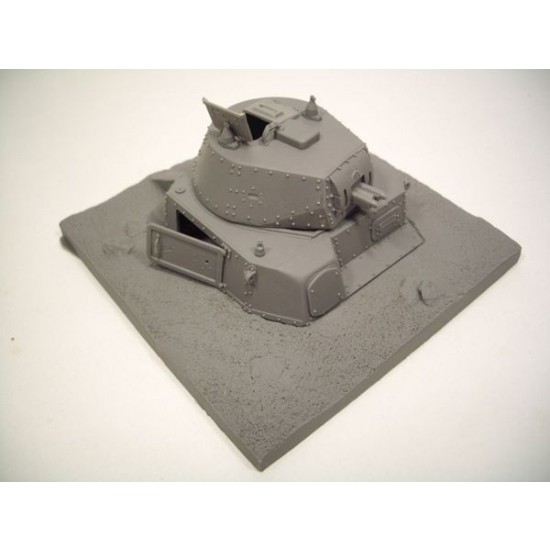 1/35 Italian Carro Armato M15/42 Tank Turret "Static Position Defending"