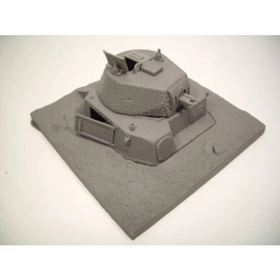 1/35 Italian Carro Armato M15/42 Tank Turret "Static Position Defending"