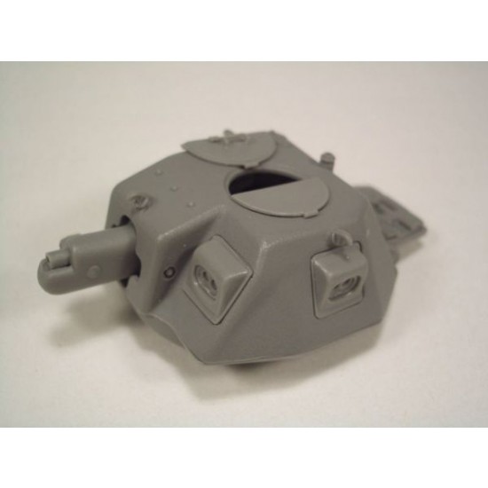 1/35 Turret with 3.7cm L/21 and 3.7cm SA38 Barrels & Interior for Bronco Kit Hotchkiss H39