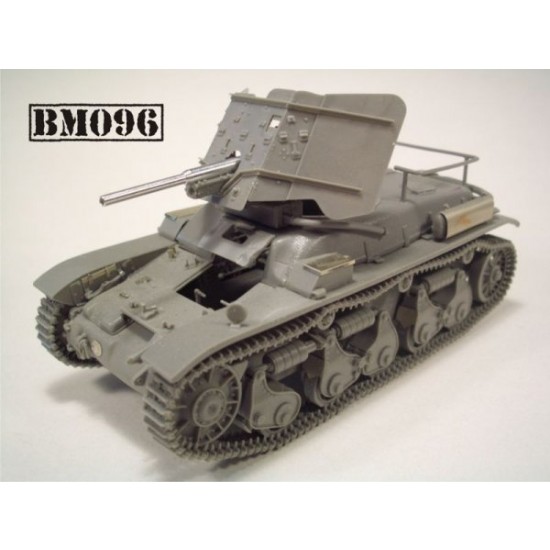 1/35 3.7cm Pak35/36 auf 35R(f) (Full Resin kit w/Photo-etched parts & Aluminum Barrel)