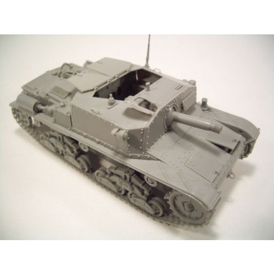 1/35 Italian Semovente M42 75/18 (Full Resin kit with Interior)