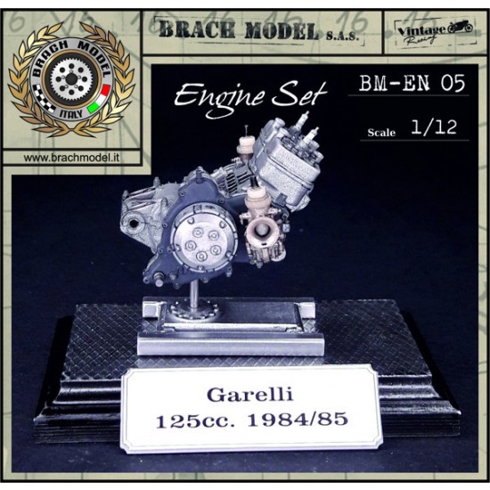 1/12 Garelli 125cc. 1984/85 Motorcycle Engine