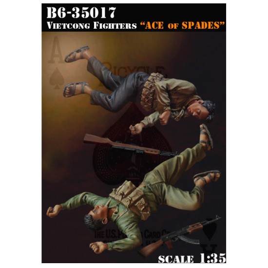 1/35 Vietcong Fighters "Ace of Spades", Nam (2 figures)
