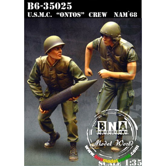 1/35 USMC Ontos Crew, Nam 1968 (2 Figures)
