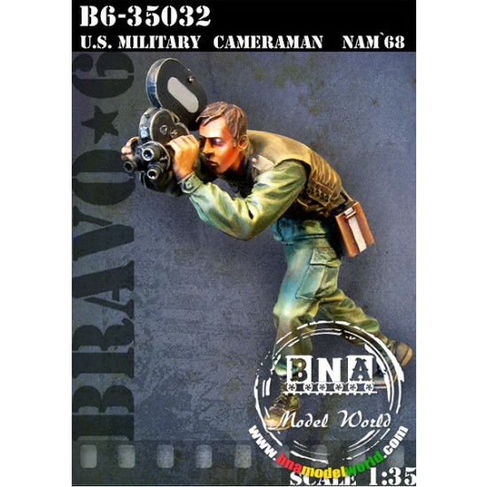 1/35 US Military Cameraman, Nam 1968 (1 Figure)