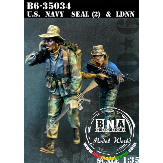 1/35 US Navy Seal & LDNN (2 Figures)
