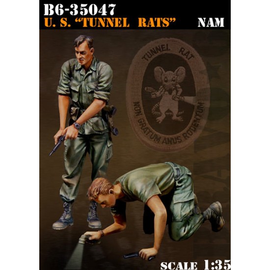1/35 US "Tunnel Rats", Nam (2 figures)
