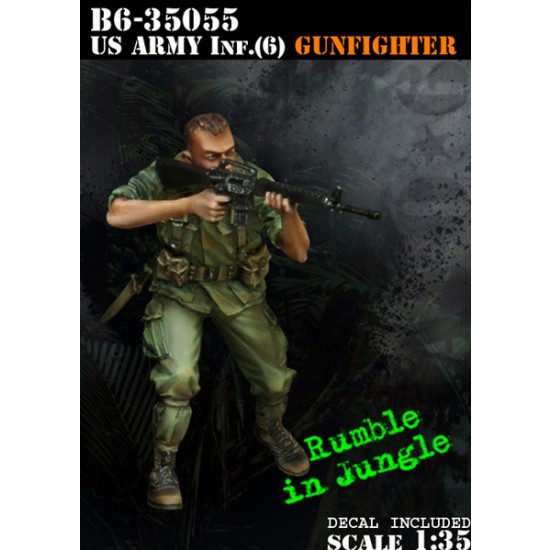 1/35 US Army Infantry Vol.6 ''Gunfighter'' (1 Figure with Decals)