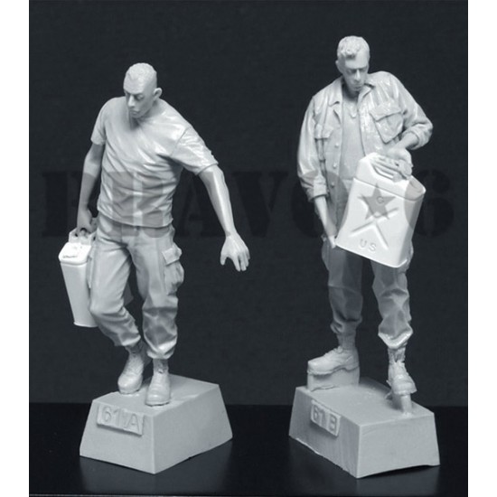 1/35 US G.I.s "Jerrycans", Nam (2 figures with decals)