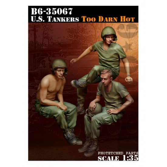 1/35 US Tankers "Too Darn Hot" (3 figures with photoetch)