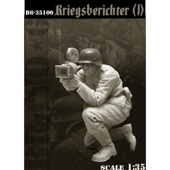 1/35 Kriegsberichter w/Arriflex 35mm Reflex Motion Picture Camera
