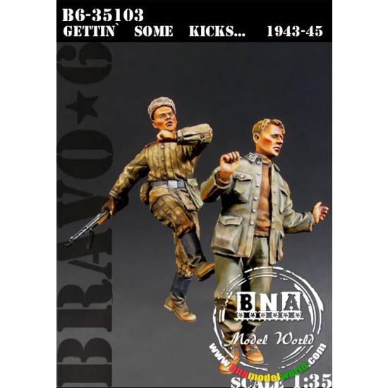 1/35 "Gettin'Some Kicks!" German Prisoner & Soviet Soldier 1943-1945 (2 Figures)