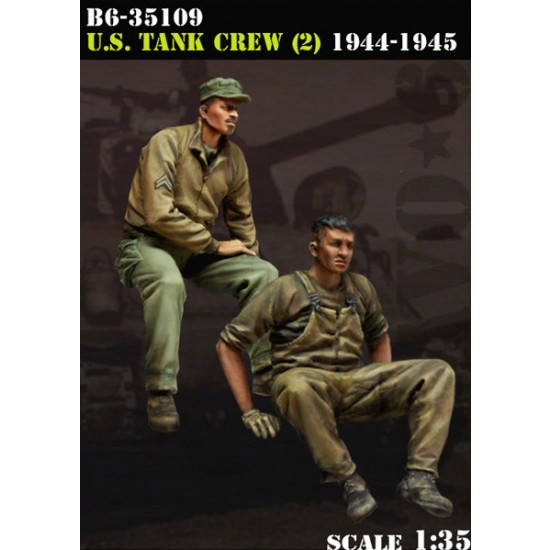 1/35 US Tank Crew (2) 1944-1945 (2 Figures)