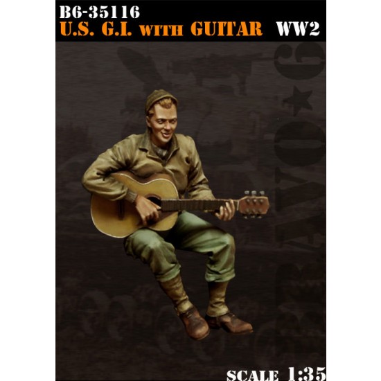 1/35 WWII US G.I. with Guitar (1 figure)