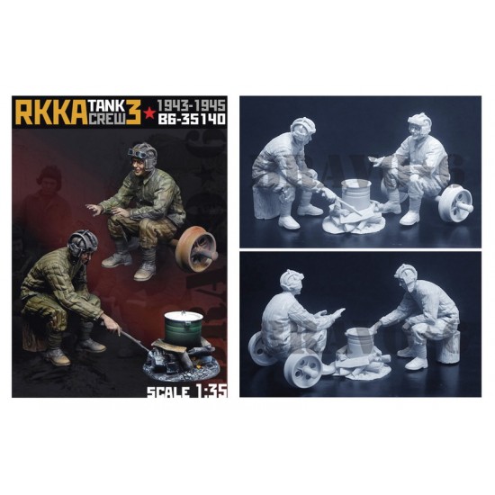 1/35 RKKA Tank Crew #3 1943-1945 (2 figures)