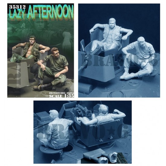 1/35 Tank Crews Lazy Afternoon (2 figures)