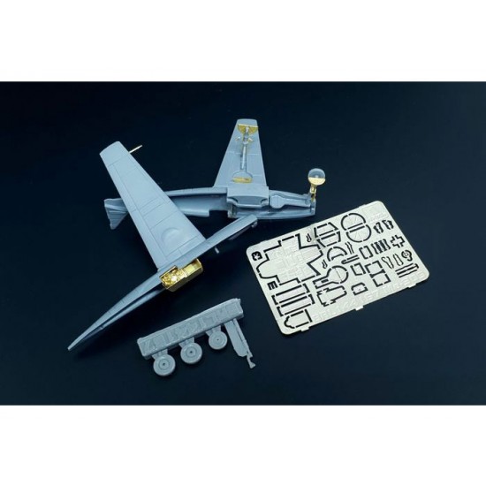 1/144 Messerschmitt Me-309 Photoetched Detail set for Brengun kit