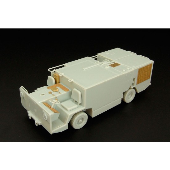 1/48 P25 USN Carrier Deck Fire Engine PE, Resin Access. for Skonk Models