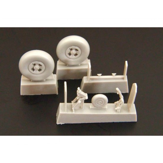 1/48 Hurricane Wheel Set