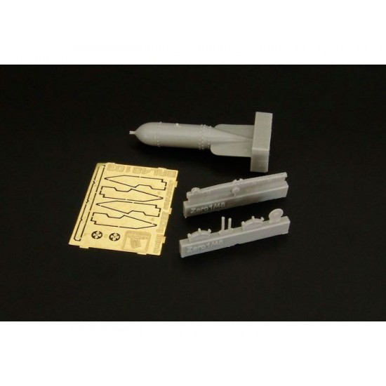 1/48 Japanese 250kg Bomb with Rack