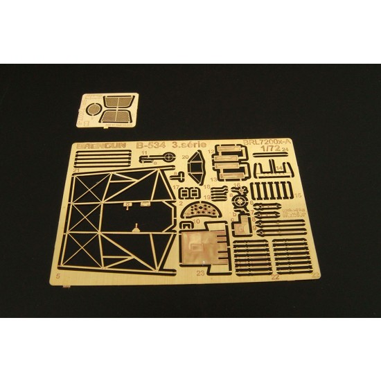 1/72 Avia B-534 III Serie PE parts for RS models kit