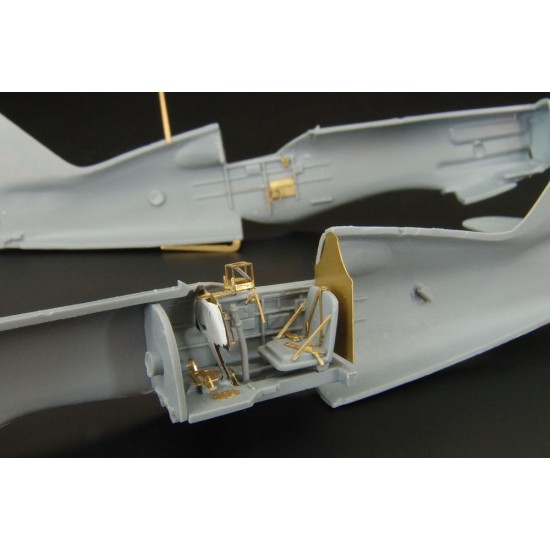 1/72 Dewoitine D-520 PE parts for RS-Models kit
