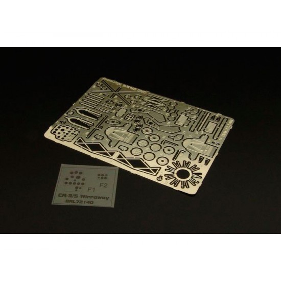 1/72 Cac CA-3-5 Wirraway PE set for Special hobby kit