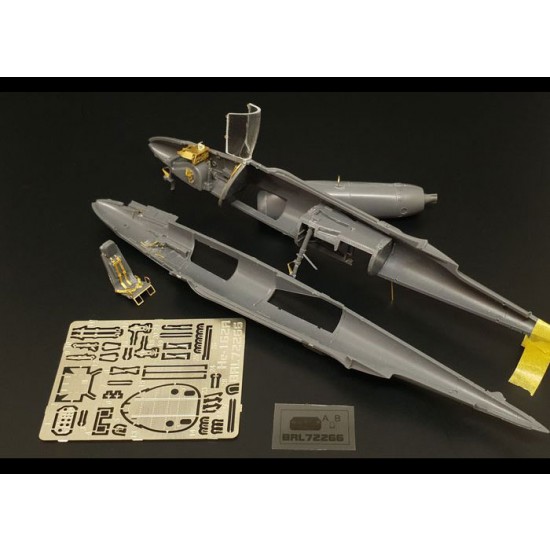 1/72 Heinkel He 162A Detail Set for Special Hobby kits