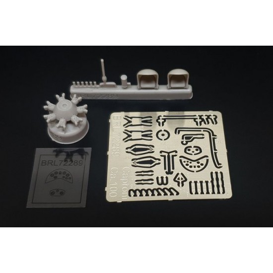1/72 Caproni Ca.100 PE Resin set for FLY kit