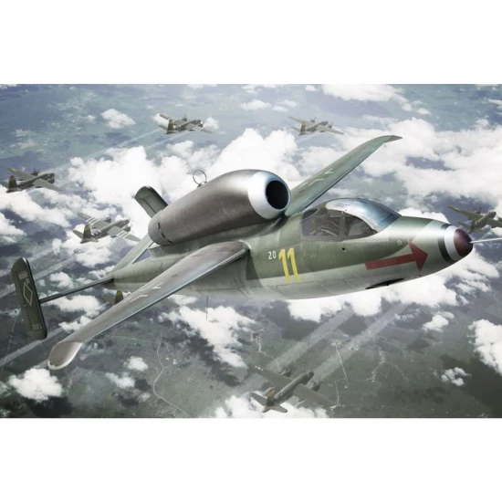 1/144 German Fighter Heinkel He-162A