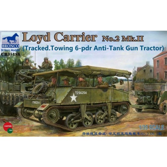1/35 Loyd Carrier 6-pdr Anti-Tank Gun Tractor No.2 Mk.II