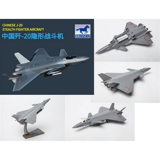 1/100 Chinese J-20 Stealth Fighter Aircraft