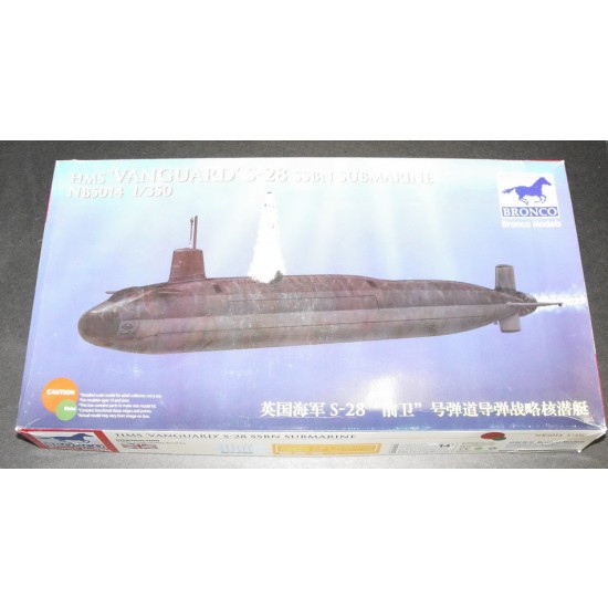 1/350 HMS 'Vanguard' S-28 SSBN Submarine
