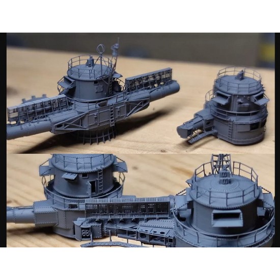 1/350 YAMATO 15M and 10M Rangefinder Set (2pcs) for Tamiya 78025