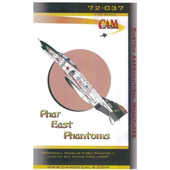Decals for 1/72 JASDF F-4EJ Phantom II 301st Sq 5th Air Wing 1994 