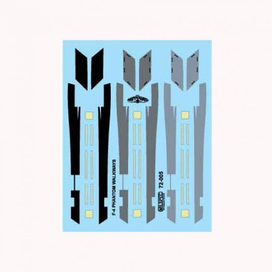 Decals for 1/72 USN/USMC F-4 Phantom Walkways & Formation Lights
