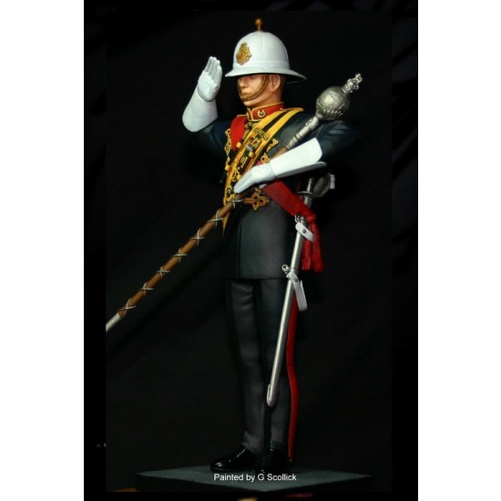 200mm Drum Major HM Royal Marines Full figure