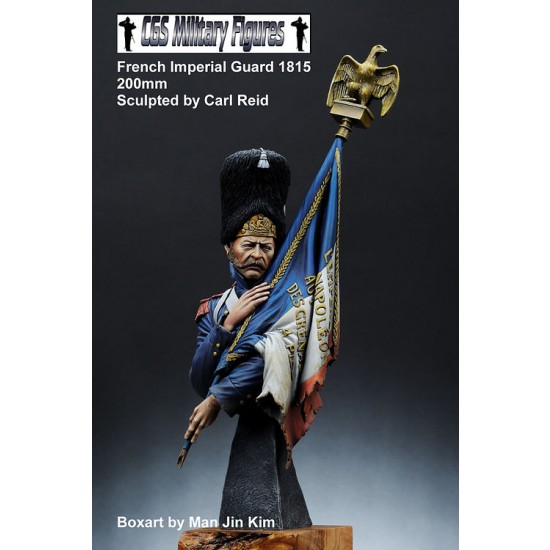 200mm French Imperial Guard with Colour (bust)
