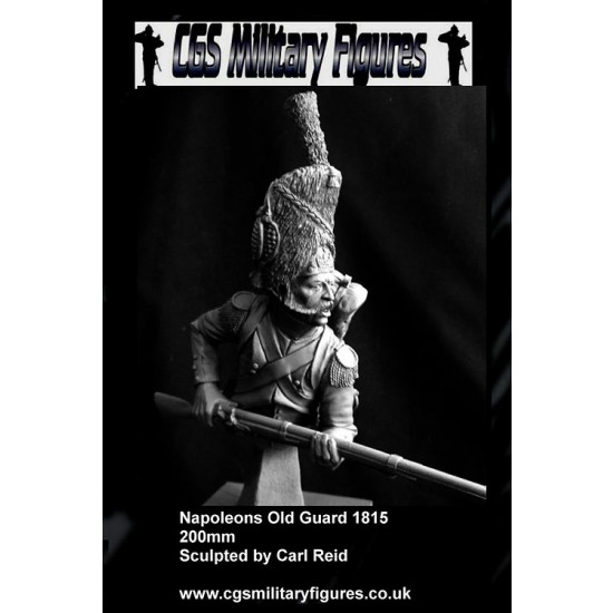 200mm 1/9 French Imperial Guard Battle of Waterloo (bust)