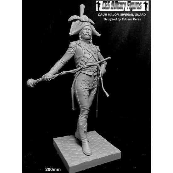 200mm Drum Major Imperial Guard