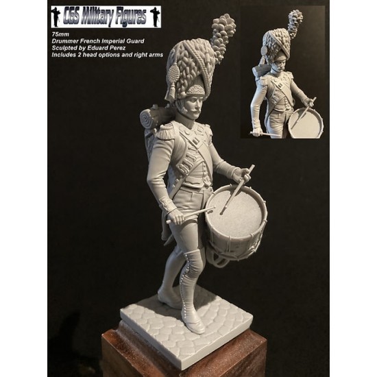 75mm Drummer French Imperial Guard